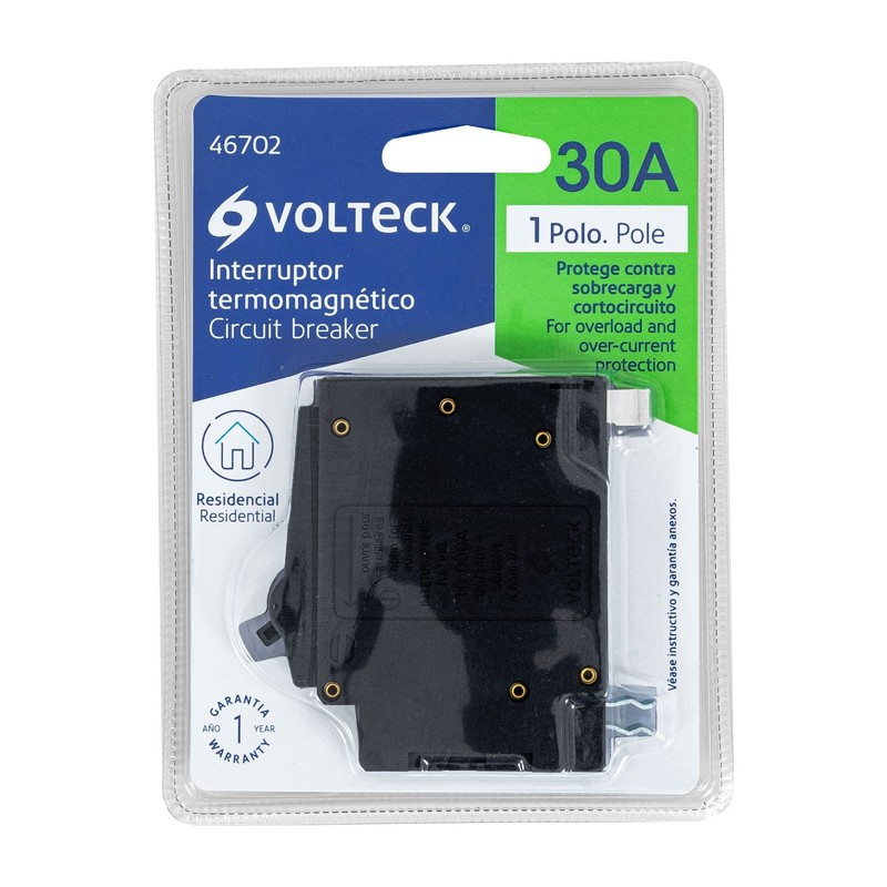 Volteck IT-130, Interruptor termomagnético 1 polo 30 A