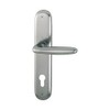 HOPPE Verona Handle Set on Plate PZ 88, Door Thickness