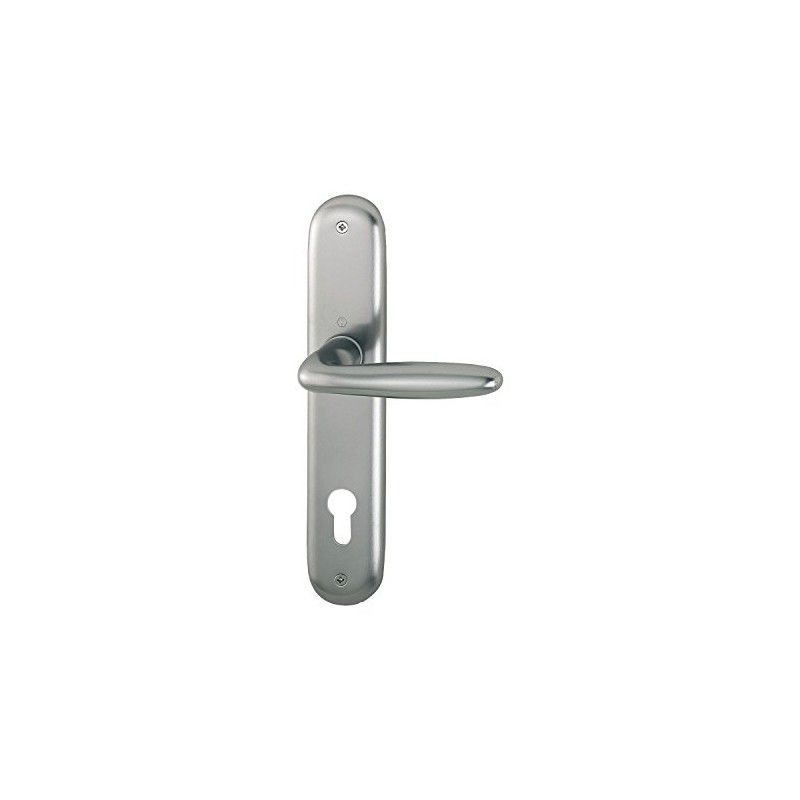HOPPE Verona Handle Set on Plate PZ 88, Door Thickness