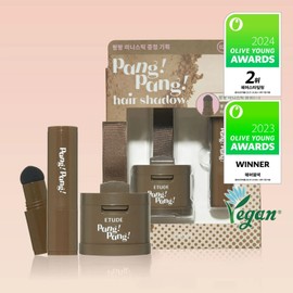 ETUDE Pang Pang Hair Shadow 02 Light Brown Set (+Mini Stick) - 02 Light Brown