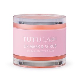 Tutu Lash Lip Mask & Scrub Double Effect Lip Care Day and Night treatment hydrating lips moisturising restores healthy shiny lips repairs cracked lips soft lips lip care exfoliating lips lip balm