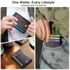 Vancle Slim RFID Wallets for Men Women, Minimalist Thin Front