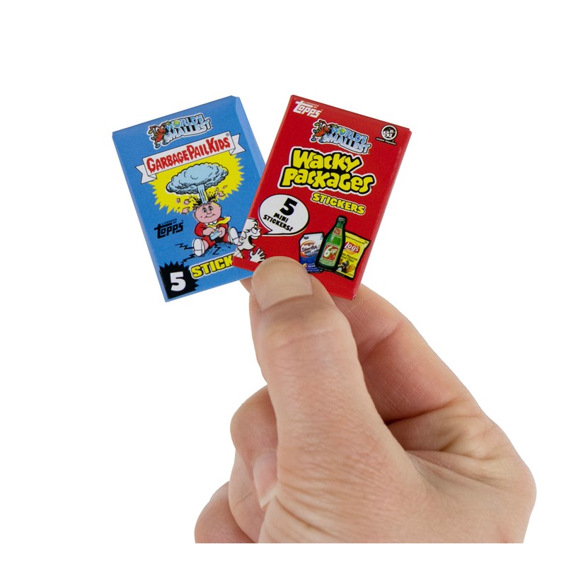 World's Smallest Topps Micro Card Collection, GPK and Wacky Packages