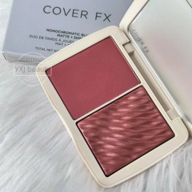 Cover FX New Cover FX Matte+Shimmer Blush Duo Full size 14.5 g~Choose Color - Spiced Cinnamon