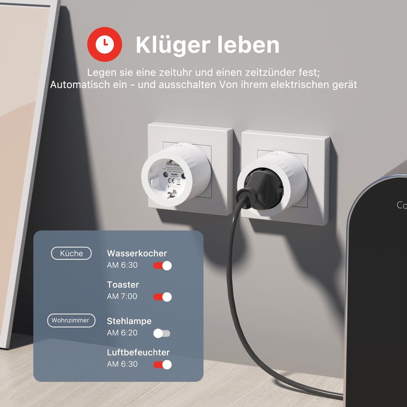 THIRDREALITY Smart Plug E3 with Energy Monitoring, Zigbee Repeater, Remote