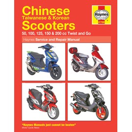 Haynes Chinese, Taiwanese & Korean 50-200cc Twist and Go (automatic transmission) Scoot - Printed Manual
