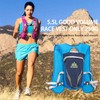 NARUTOO Hydration Pack Backpack,5.5L Running Hydration Vest Marathon Running Vest