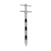 Soil Probe 0.54m 304 Stainless Steel Rotation Handle Pointed Design