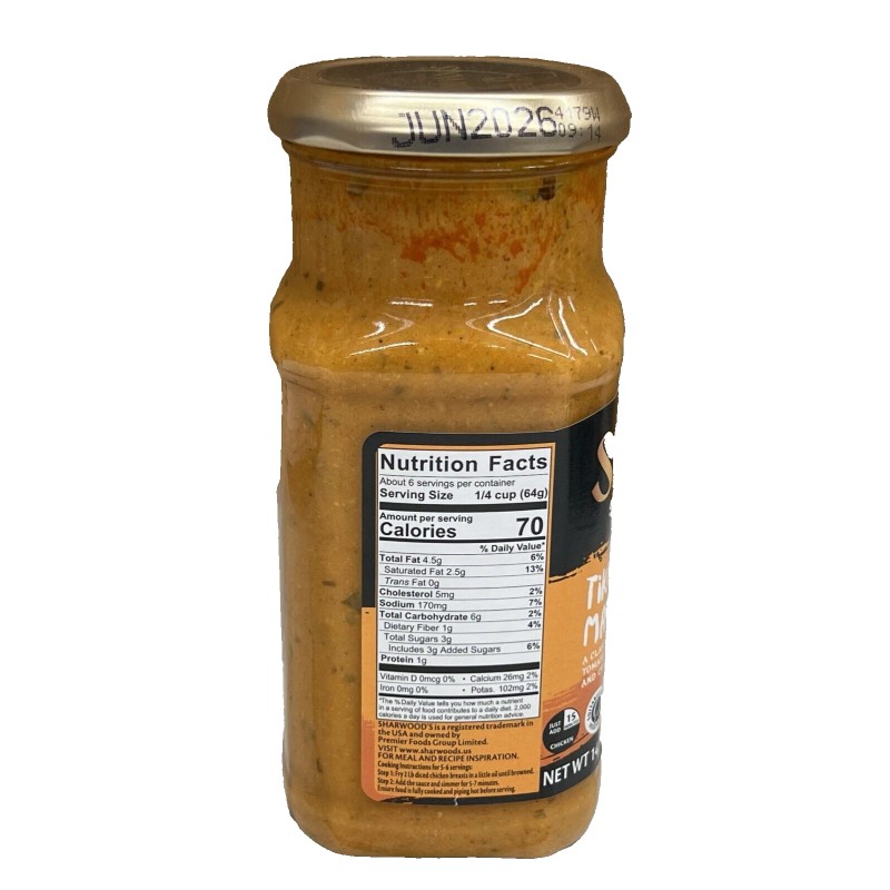 Sharwood's Sharwoods Tikka Masala Medium Simmer Sauce 14.1 oz