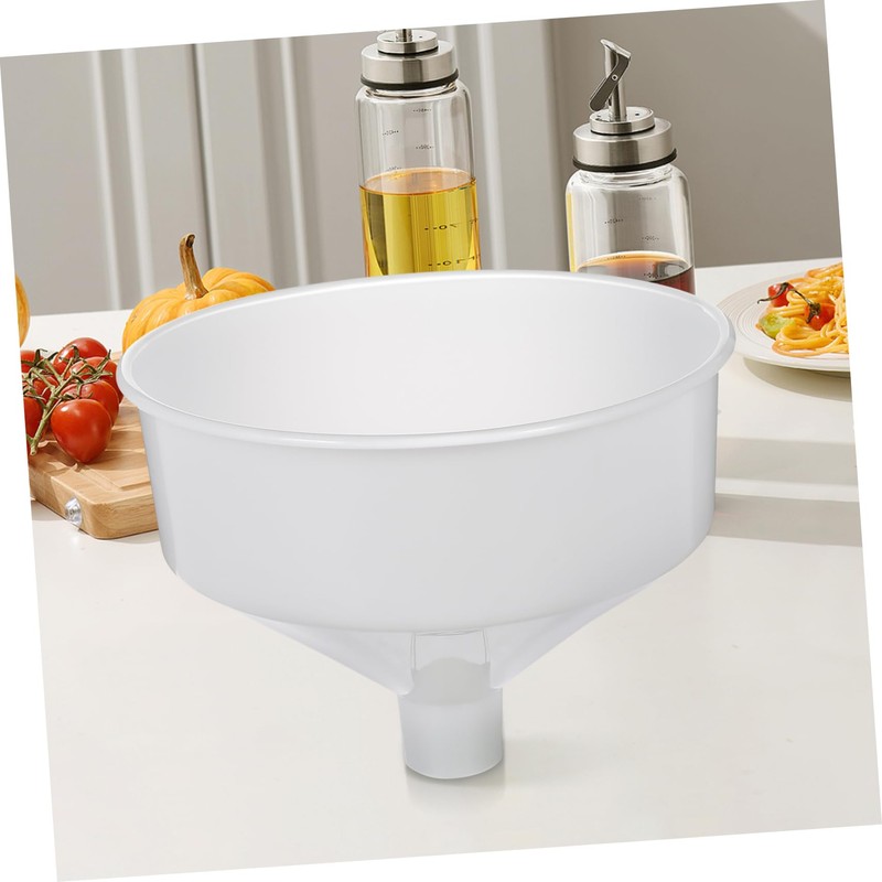 Cabilock Large Diameter Funnel XXL Solid Plastic Funnel for Filling