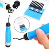 SagaSave Hand Deburring Tool, Edge Groove Kit with 10 Replacement