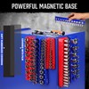 HORUSDY 8-Piece Magnetic Socket Organizer Set, Magnet Socket Holder, 1/4",