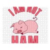 CafePress I Am Not Ham Animal Liberation Vegan Large Puzzle,