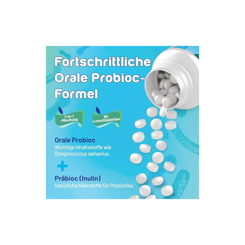 Joiavvy Oral Probioc 11 Billion CFUs for Oral Flora, 7-in-1