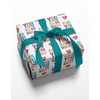 Brainbox Candy Thank You Wrapping Paper - 2 Sheets of