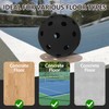 6 - Pack Pickleball Balls, 40 Holes Outdoor Pickleballs, High