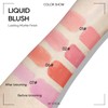 KYDA Liquid Blush, Matte Tinted for Cheeks, Lasting Dewy Finish,