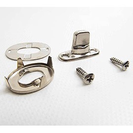 DOT Brand Twist Lock Fastener, Regular Height w/ #6 1/2" Mounting Screws, 20 of Each Piece