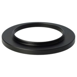 vhbw 39 mm 52 mm Black Metal Step Up Filter Adapter for Camera Lenses, Filters, Lens Hoods, Lens Attachments