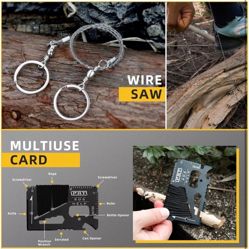 Survival Kit 14-in-1 Survival Kit Gifts