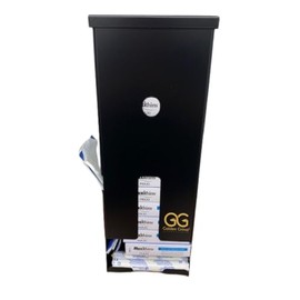 GG Golden Group INTERNATIONAL - Pre filled dual Tampon/Pad Dispenser, Durable black steel