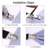 BaiJ Bed Sheet Clips,3 Way 6 Sides Bed Sheet Fastener