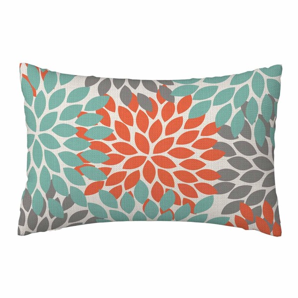 Axzaz Floral Pillowcase Spring Summer Flower Super Soft Cozy Pillow