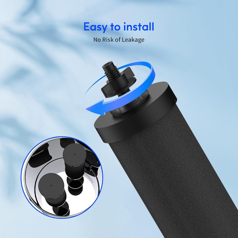 Lifefilter Replacement for BB9-2 Black Purification Water Filter, Compatible with