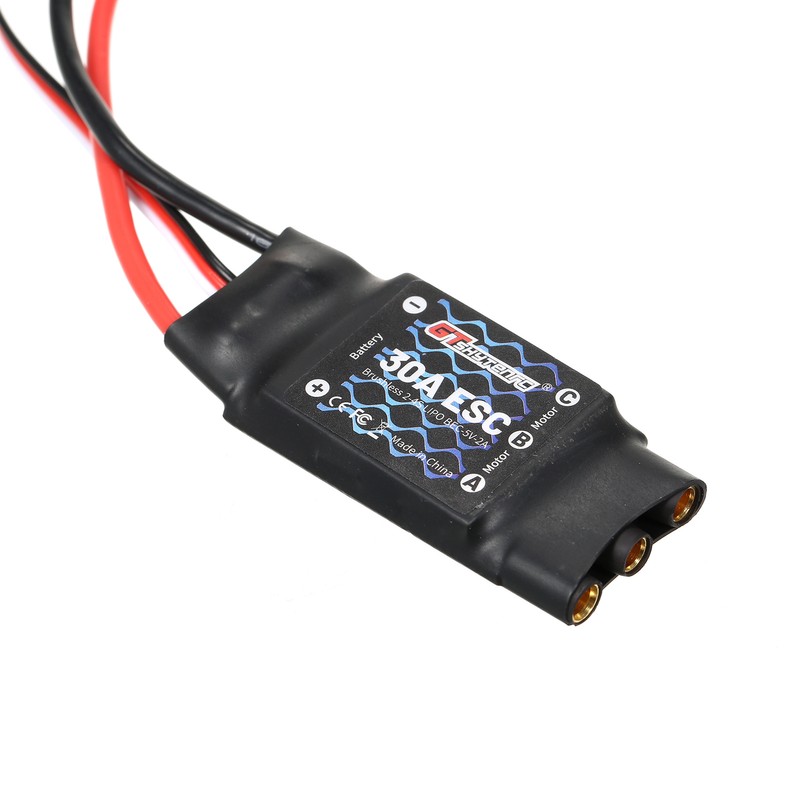 GTSKYTENRC 2-4S 30A Brushless ESC Motor Speed Controller Remote Control