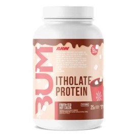 Raw Cbum Itholate Protein 2lbs Sabor Froth Ted Hot Cocoa                                                                                              