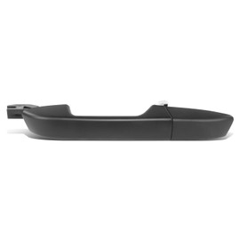 DNA MOTORING Rear Left Outer Door Handle Compatible with 09-14 Acura TL, Black, OEM-DHO-01029