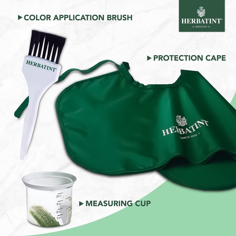 Herbatint Hair Color Application Kit - Includes Brush, Cape &
