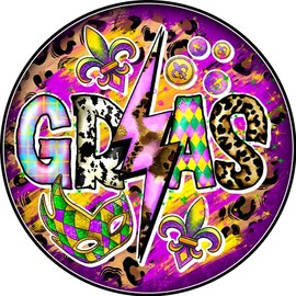 Mardi Gras Wreath Sign, Wreath Sign for Mardi Gras, Let the Good Times Roll, Crawfish Season, Fat Tuesday, Party, Louisiana, Tis the Season