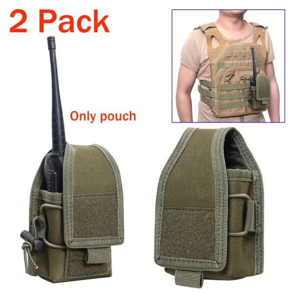 Unbranded 2Pack Universal Radio Case Two Way Radio Holder Pouch
