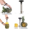 Stainless Steel Pineapple Corer, Pineapple Slicer, Upgraded Reinforcement, Thickened Blade,