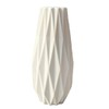 Modern Simple Ceramic Dried Flower vase Rivet Modern Angled Stoneware