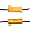 YUNPICAR 50W/25W 6Ω Warning Light Canceller, Turn Signal Resistor, Hifra