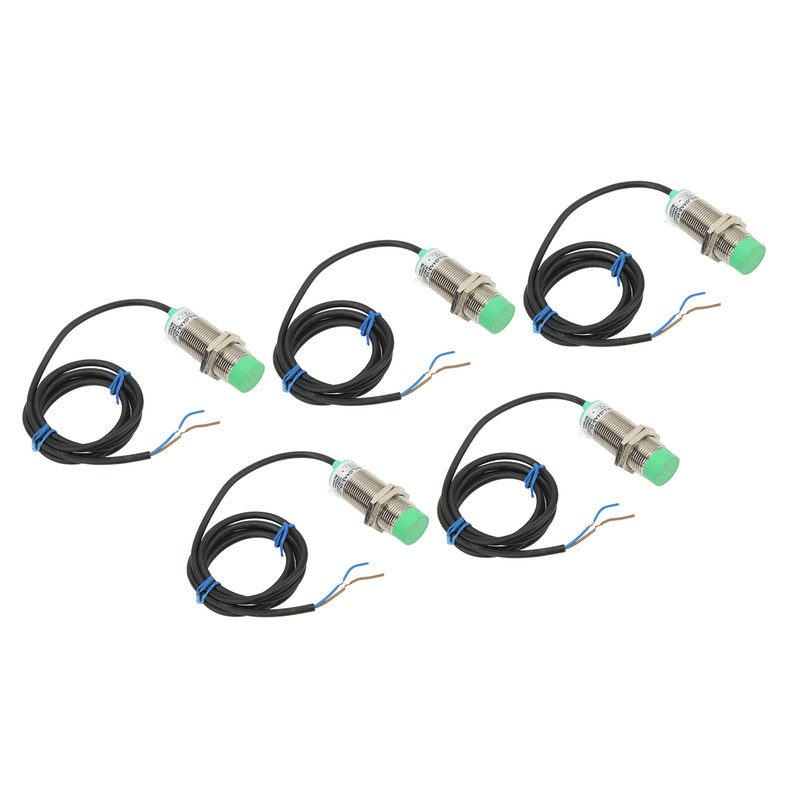 5 Pcs Proximity Sensor 2 Wire Normally Open 10mm Detecting
