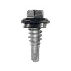 Stitch Lap Self Drilling Metal Roofing Screws (250, Black, 7/8"