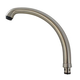 Genuine Franke Zurich Tap Spout Replacement - SP1258 133.0150.226 (Silk Steel)