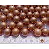 FAIRY TAIL & GLITZER FEE Brown Glass Marbles 500g Copper