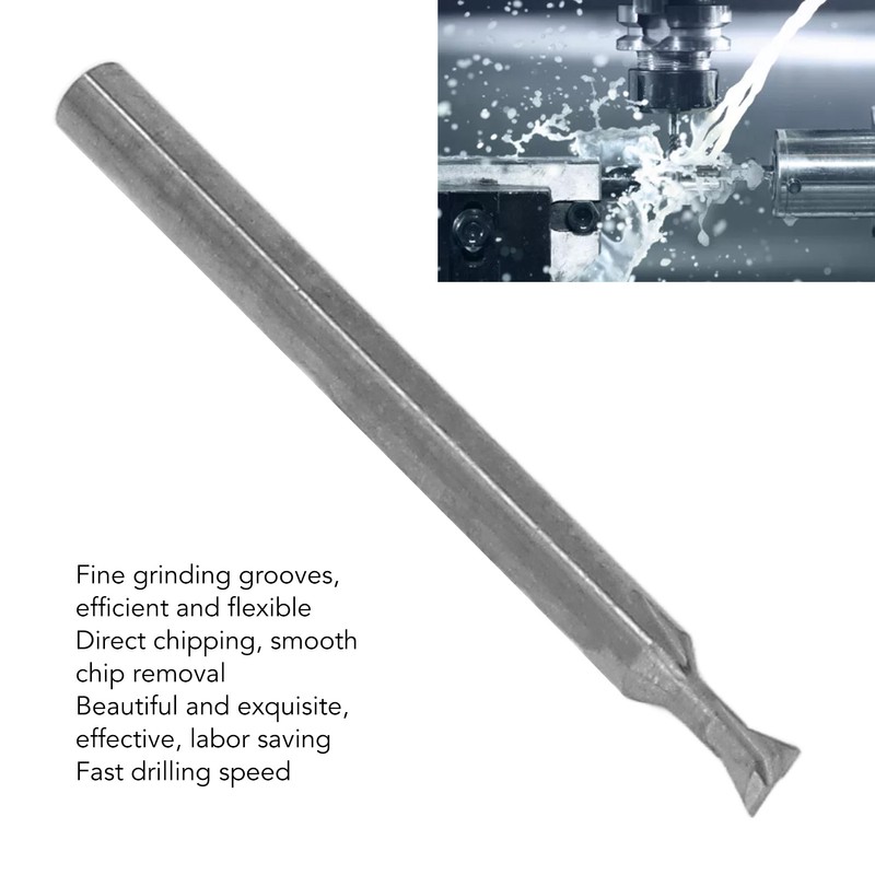 Dovetail End Mill Cutter Carbide 2 Flute Metric Metalwork Cutting