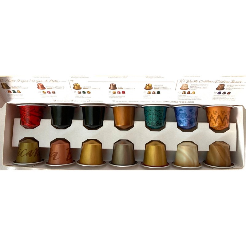 Nespresso 🎁 Nespresso OriginalLine Variety Welcome Sampler Pack 14 Coffee