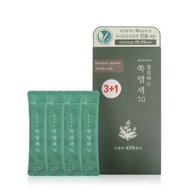 Benezyme Water-based Mugwort Hair Dye 7.0 Natural Brown 10g x 4 Special Set / 베네자임 물로하는 쑥염색7.0 내추럴브라운 10gx4기획세트