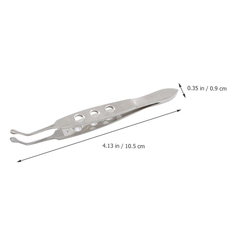 IWOWHERO Mcobeauty Angled Remover Eyelid Tweezer Meibomian Gland Expressor for