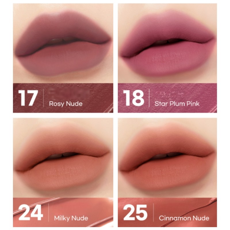 PERIPERA Ink The Velvet 4g, Color:27 Strawberry Nude