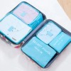 6-Piece Packing Cubes Set – Travel Luggage Organizer Bags with