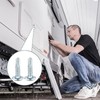 Enclosed Trailer Self-Tapping Screws #10 x 3/4" Zinc-Plated Self-Drilling Metal,