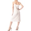 iB-iP Women's Modal Cozy Knee Length Spaghetti Strap Full Slip,