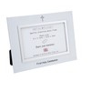 Metal Planet Ltd First Holy Communion aluminium white photo frame